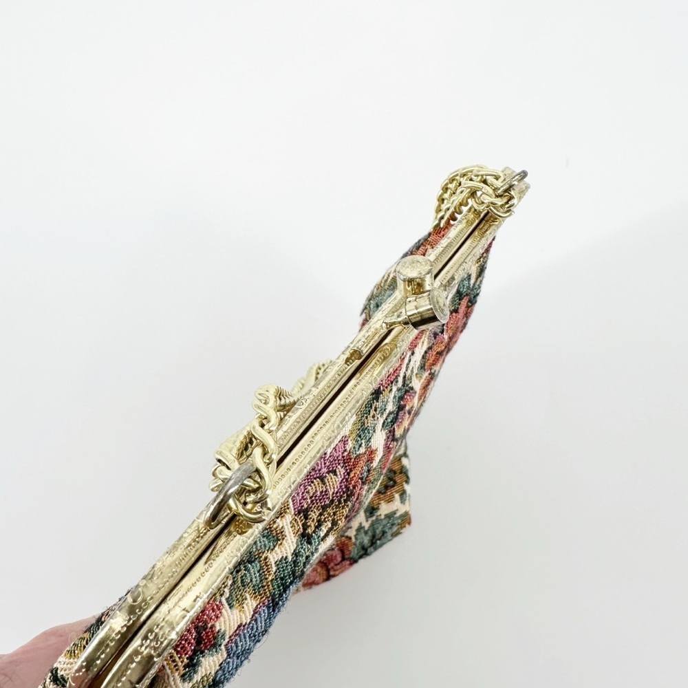 Vintage Tapestry Metallic La Regale Bag - Picture 8 of 9